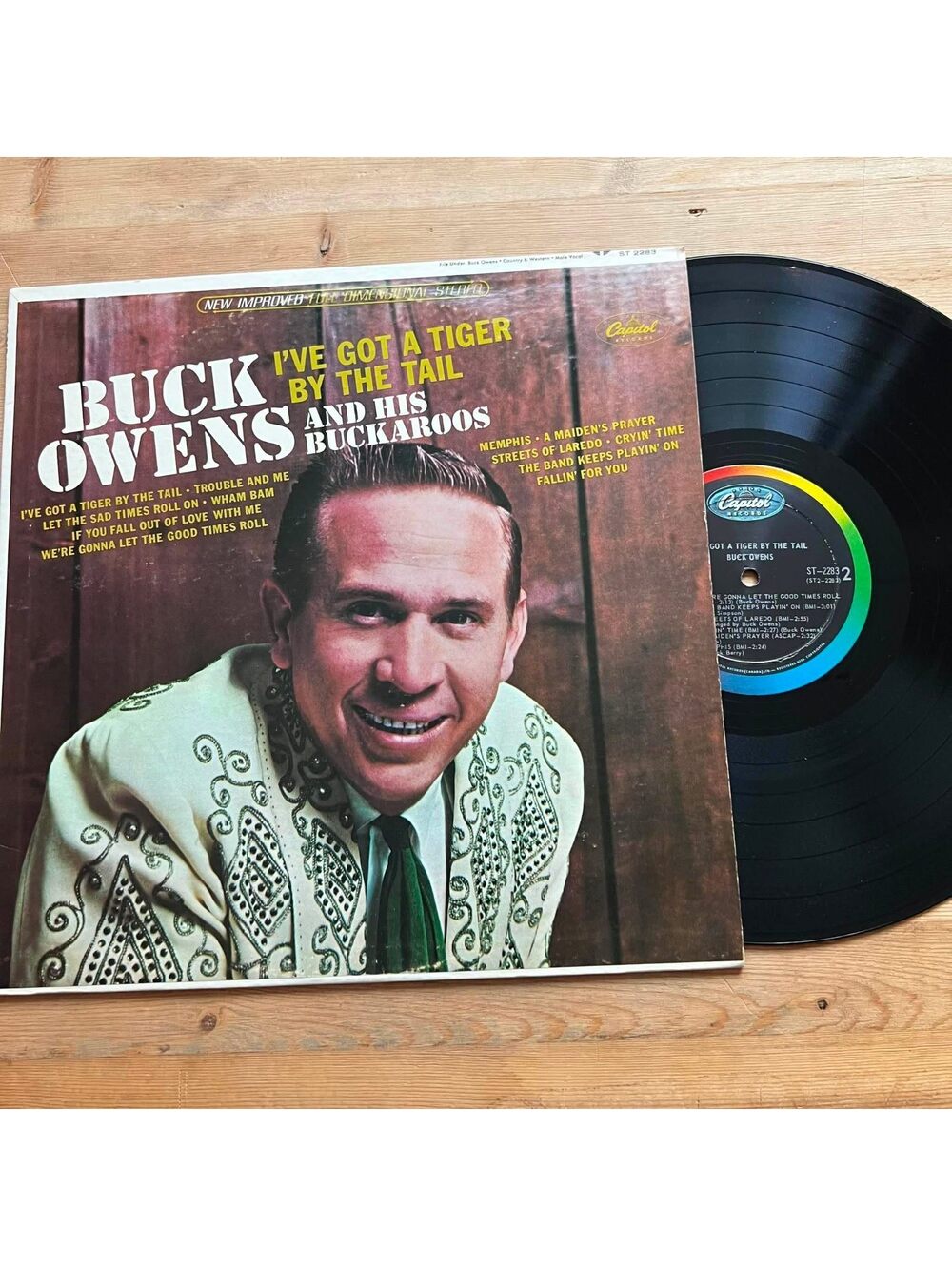 Buck Owen and his Buckaroos - I've got a Tiger by the Tail 33rpm VG+ VR15
